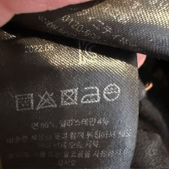 Ted Baker Liroi High Waisted Stretch Trousers Side Button Detail Black Size 0 - Picture 7 of 13